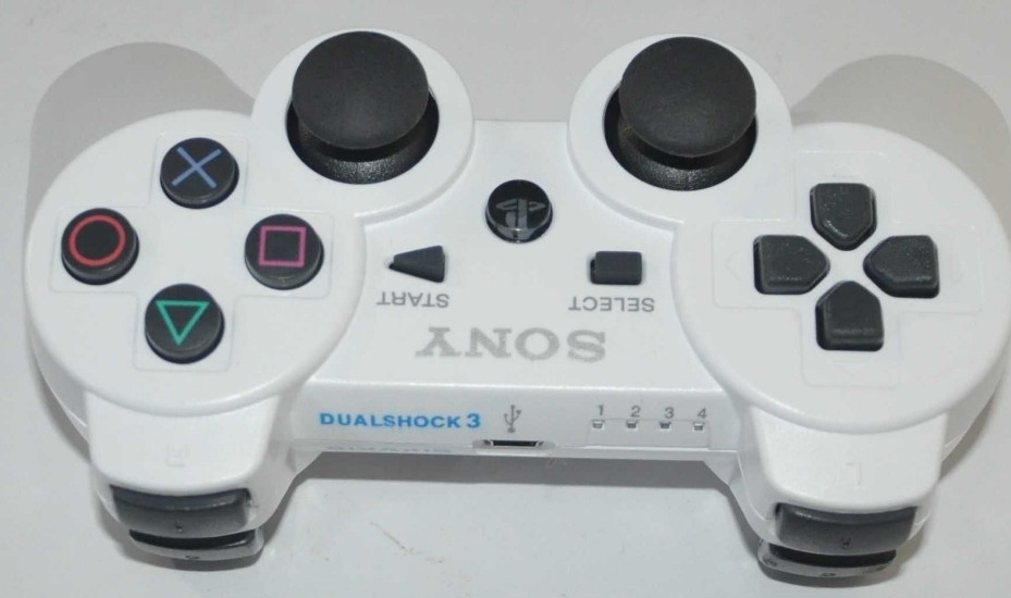 Геймпад ps3 беспроводной джойстик для пс3 ПК с вибрацией белый. Харьков - изображение 1