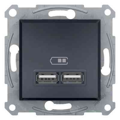USB розетка Schneider Electric ASFORA USB 2,1A (EPH2700271) Винница