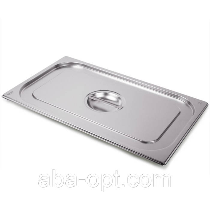 Крышка GN 1/2 из нержавеющей стали для гастроемкости 32.5 х 26.5 см (шт).Aba-Opt Одесса - изображение 1