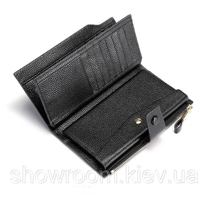 Женский удобный кожаный кошелек Moro (558) Киев - изображение 4