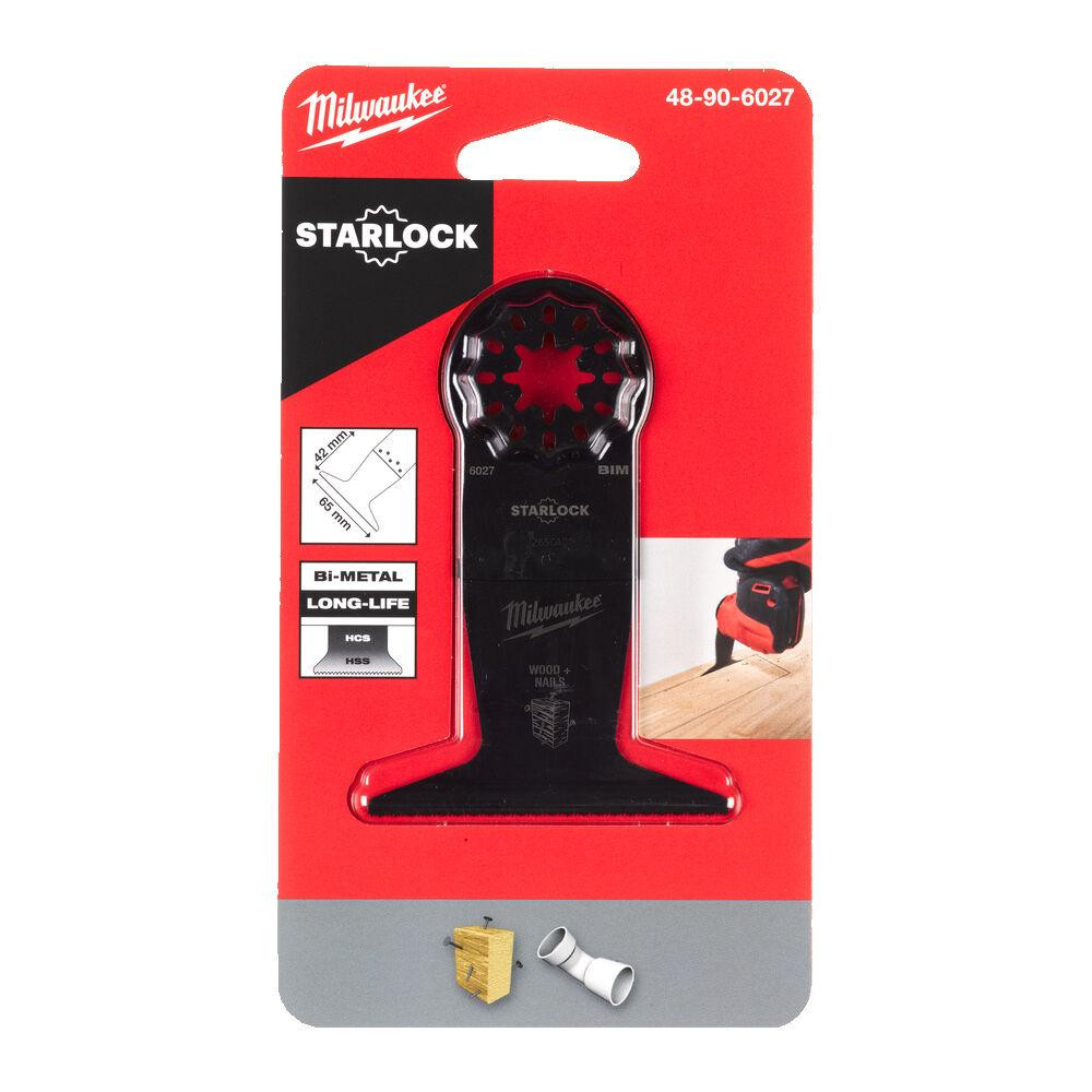 Полотно BiM STARLOCK MILWAUKEE для б/функціонального інструмента, 65 x 42 мм (мультіматеріал) Одесса - изображение 1