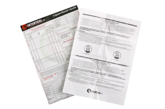 Ключ динамометричного 3/4 70-420Нм Intertool + перехід на 1/2 + подовжувач 100м Вінниця