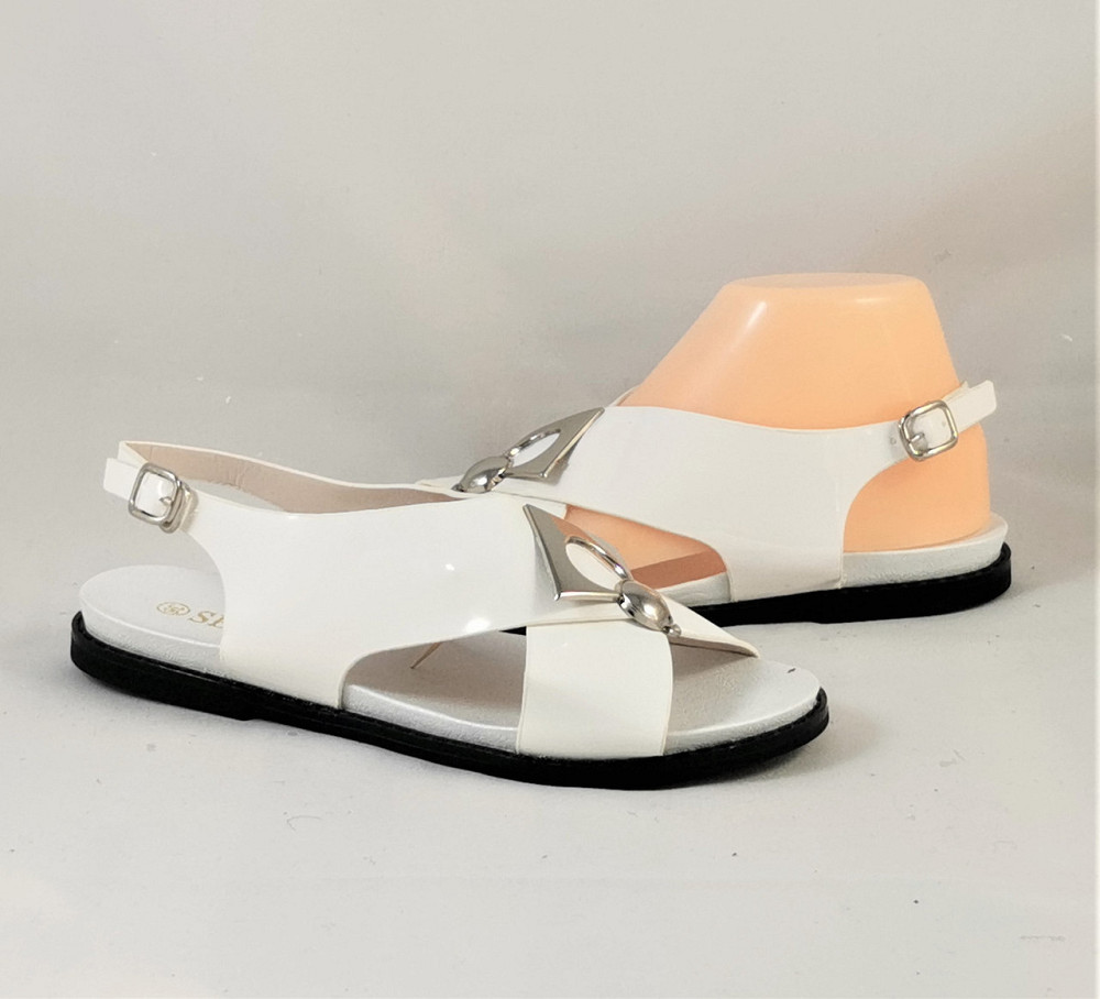 Жіночі Сандалії Босоніжки Білі Літні (розміри: 36,37,38) — 7-72 Дніпро - фото 7