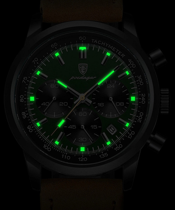 Годинник чоловічий наручний Poedagar Petros Black Вінниця - фото 12