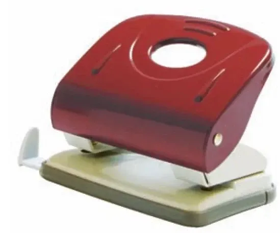 Дирокол "Norma" 4346  8см  30арк металевий з лінійкою черв, шт Київ - фото 1