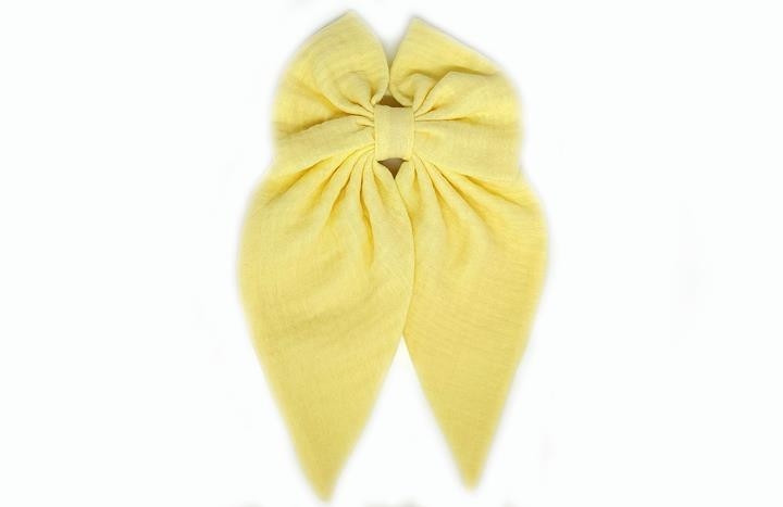 Шпилька для волосся Бант жовтий Київ - фото 1