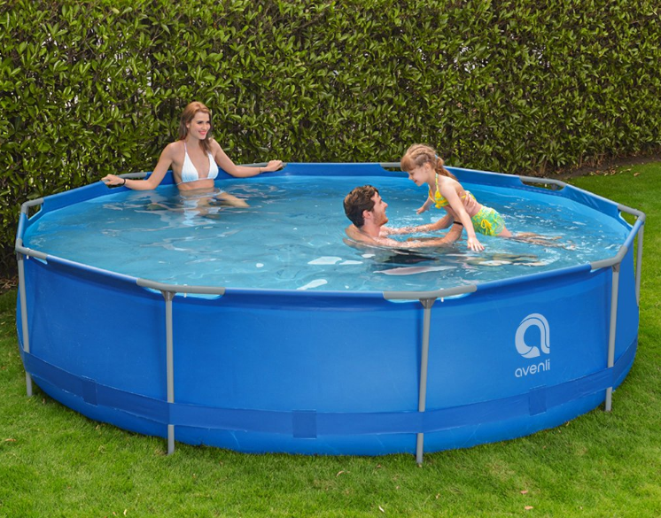 Басейн каркасний садовий із насосом на міцній рамі 305x76см + аксесуари 16in1 Київ - фото 6