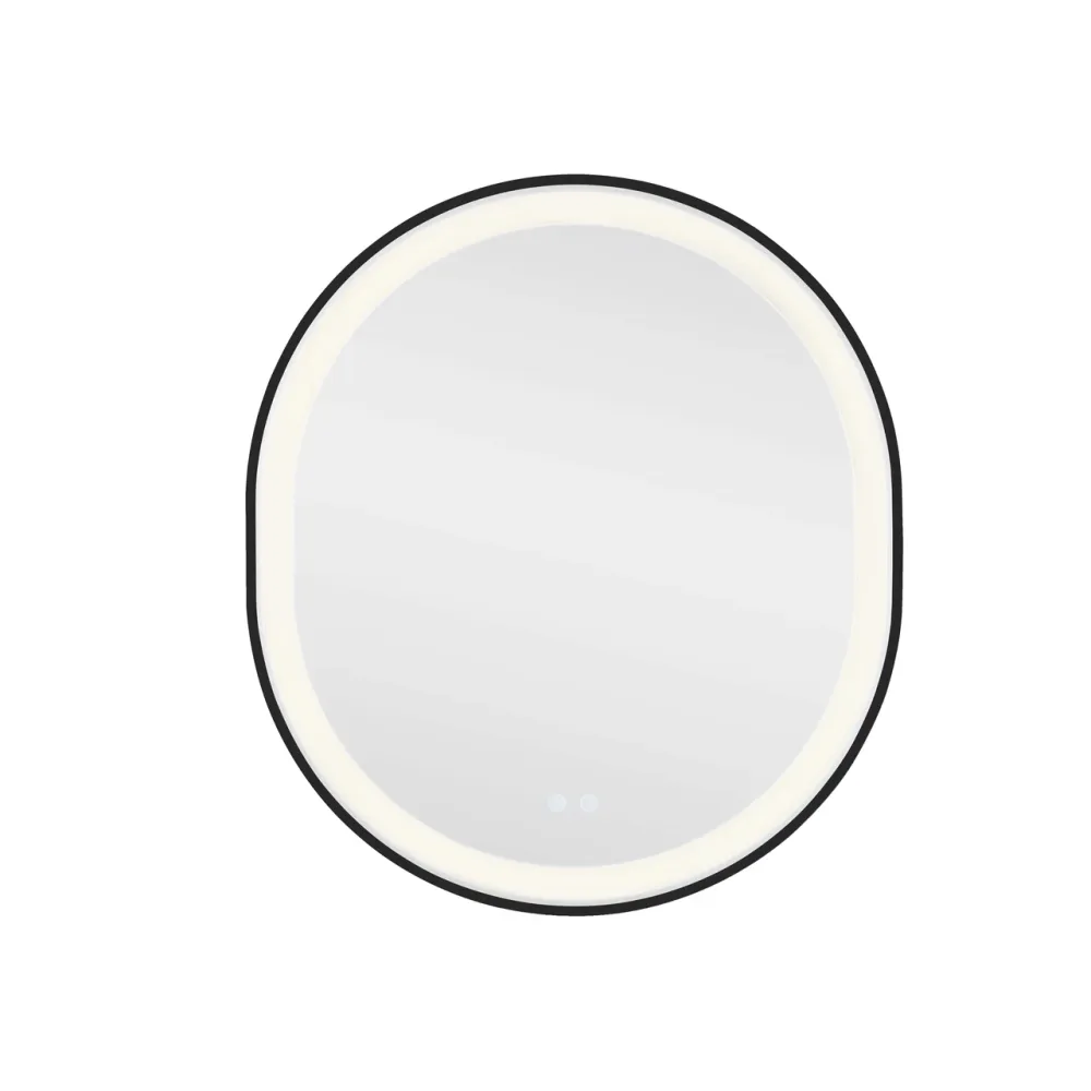 Зеркало Qtap Gemini 800х700 с LED-подсветкой Touch, с антизапотеванием, с диммером, рег. темп. цвета (3000-6500K) QT2578R8072B Киев - изображение 14