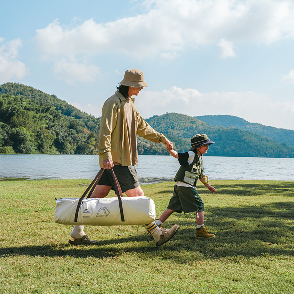 Намет тримісний автоматичний з тентом Naturehike Ango CNK2550WS010 S (Сірий) Вінниця - фото 6