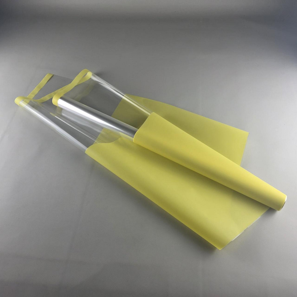 Плівка для квітів Рулон 8 м Тонування з облямівкою (75) (h700) No 812 Жовтий (1 шт.) Харків - фото 1