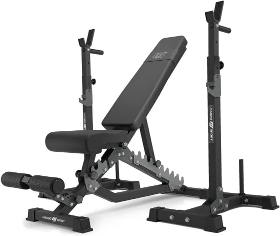Тренажер Zestaw Do Treningu Siłowego Marbo Спорт Лавка Regulowana I Stojaki Pod Sztangę Киев