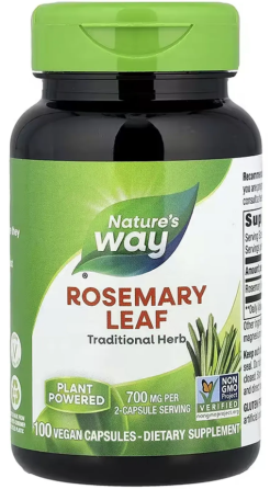 Розмарин для пам'яті та травлення Nature's Way Rosemary 100 капс Київ