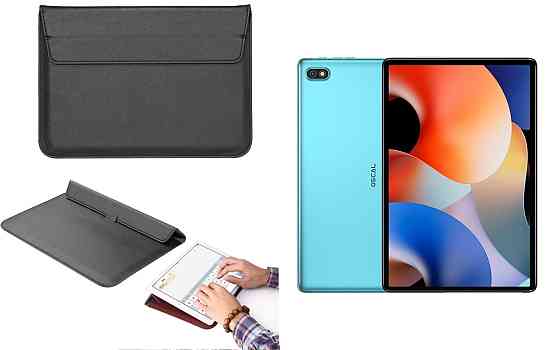 Чехол-конверт VitoCase для Blackview Oscal Pad 10, с функцией подставки для планшета Черный Киев