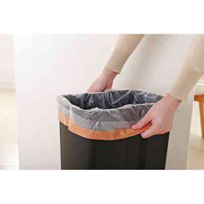 Контейнер для сміття JAH з педаллю і внутрішнім відром срібний металік 30 л (6311) Вінниця