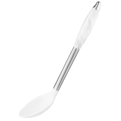 Ложка поварская Ardesto Gemini Marmo Steel/Silicon (AR2143MS) Винница - изображение 1