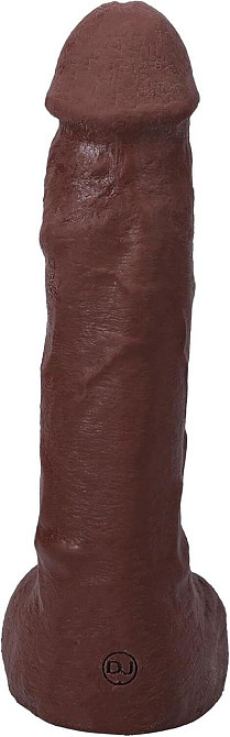 Фалоімітатор, що кінчає Doc Johnson The Realistic Cock ULTRASKYN - Squirting 9,5 Inch Chocolate Sex Aura Київ - фото 3
