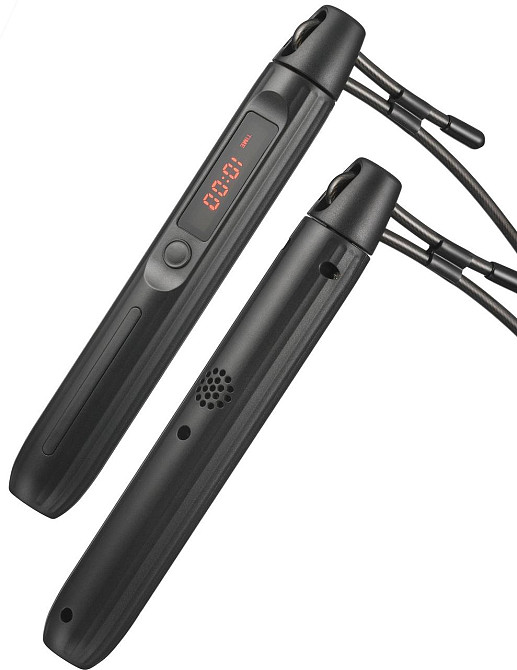 Умная скакалка Gymtek Smart с дисплеем и Bluetooth черная Киев - изображение 6