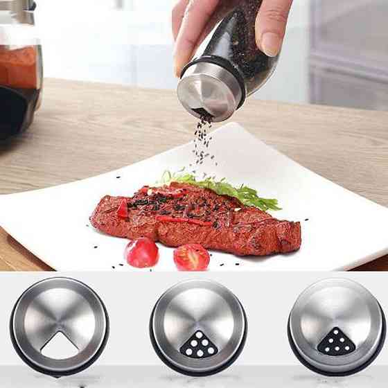 Набір баночок для спецій 6шт на підставці Spice carousel / Органайзер для спецій / Комплект баночок Київ