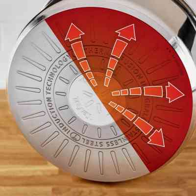 Набор посуды Tefal Delicious, 6предметів, нержавіюча сталь, бакеліт, скло (B925S655) Винница