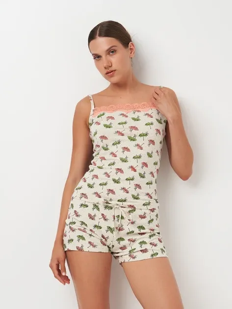 Женская пижама (майка + шорты) Sealine 441-1596 M Киев - изображение 6