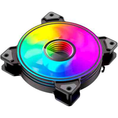 Кулер для корпуса Gamemax Dual Ring Infinity BK Винница