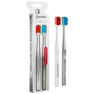 Зубна щітка Nordics Silk 12000 2 шт. (3800500324449) Вінниця