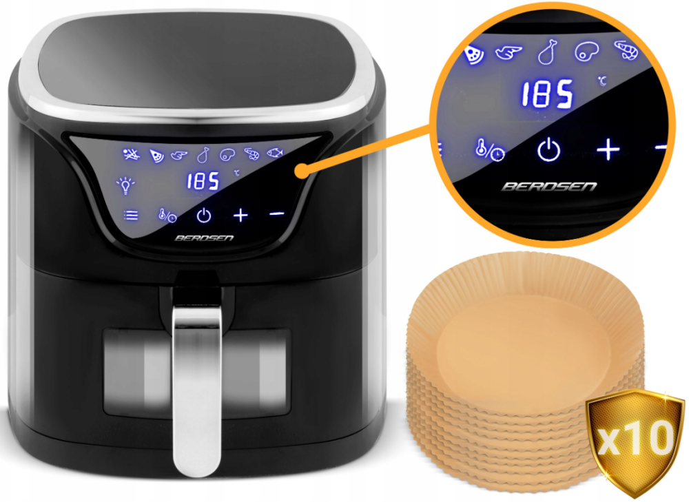 Мультипечь (аэрофритюрница) Berdsen 1500Вт (Польша) Киев - изображение 7