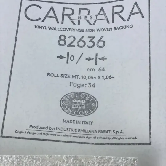 Шпалери Emiliana Parati Carrara Best 82636 Київ