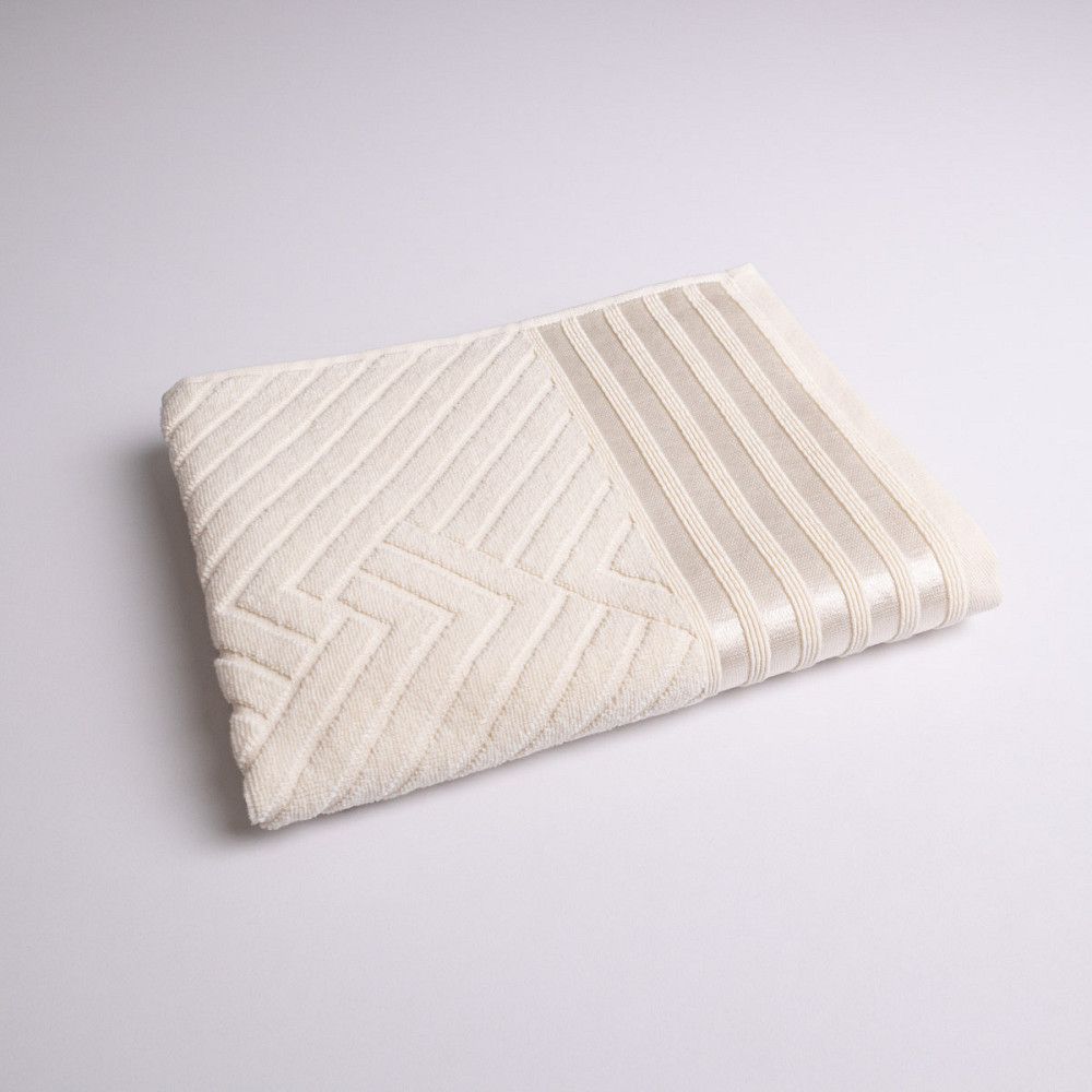 Комплект махровых полотенец SOFT 2шт GM Textile 50х90см, 70х140см 500г/м2 (Ванильный) Сумы - изображение 4