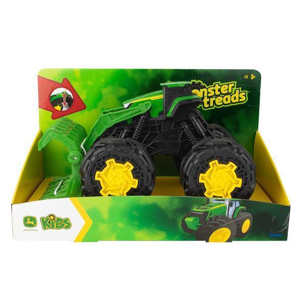 Машинка Трактор John Deere Kids Monster Treads з ковшем і великими колесами (47327) Харків - фото 2