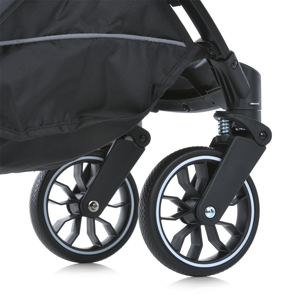 Коляска дитяча FLASH Stone Gray прогулянкова з чохлом на ніжки Темна-Сіра (M 5727-1) Чернигов - изображение 9