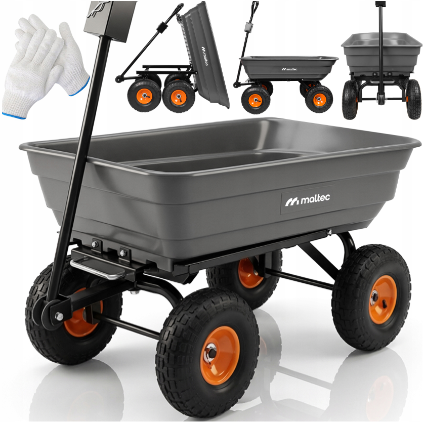 Тележка садовая 75л 300кг Maltec (Польша) Киев - изображение 11