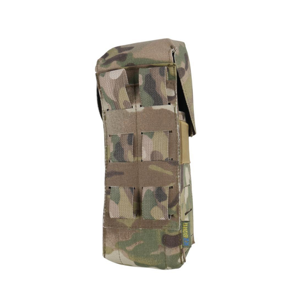 Тактический закрытый подсумок под 2 магазина Kiborg Military Multicam. Закрытый подсумок для магазинов АК, AR Киев - изображение 4