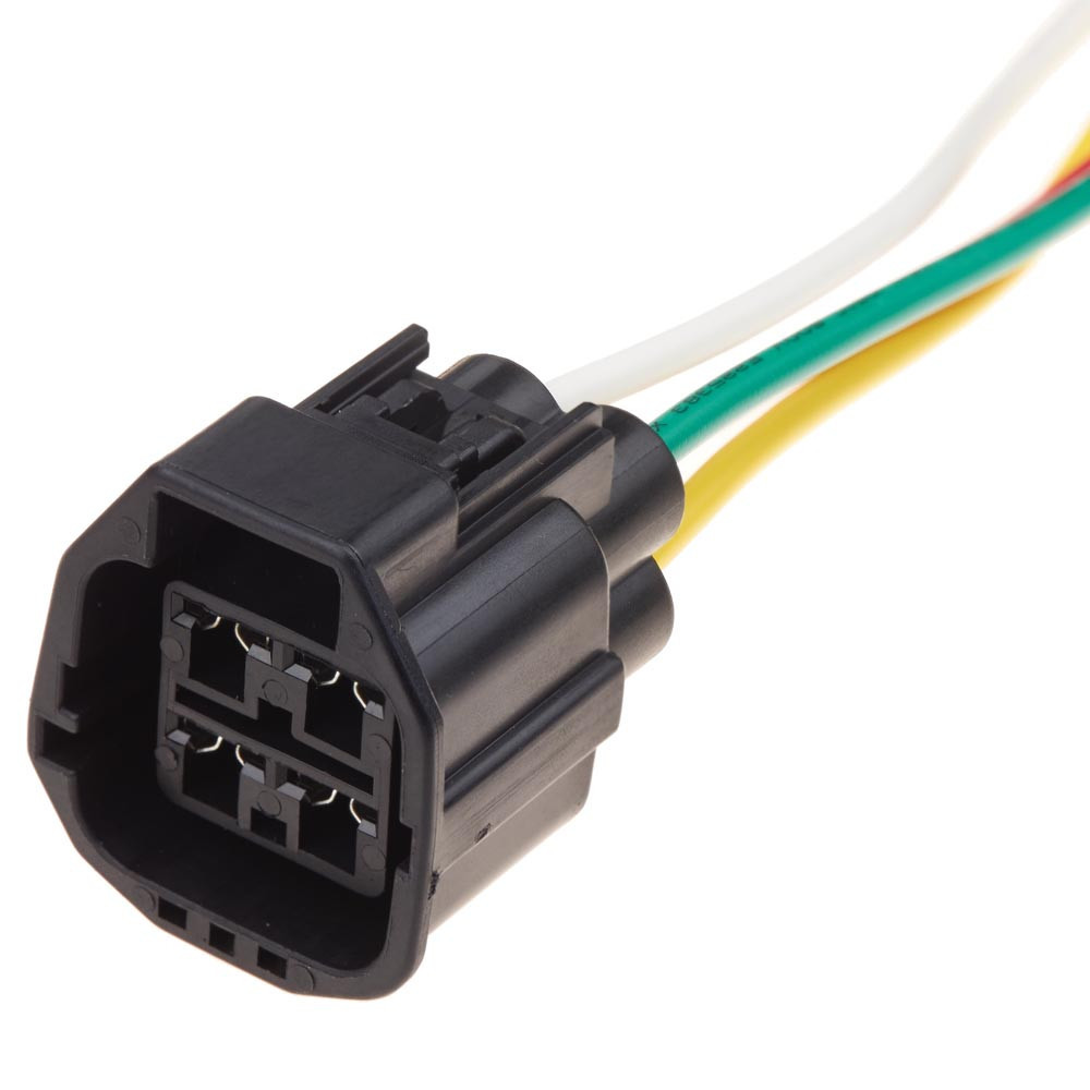 Роз'єм конектор с проводом, 4-кон., Вентилятор (Нет Распорной Детали), 7283-5595-1 YAZAKI Buick, Cadillac, Chevrolet, Daewoo 47711 Київ - фото 1