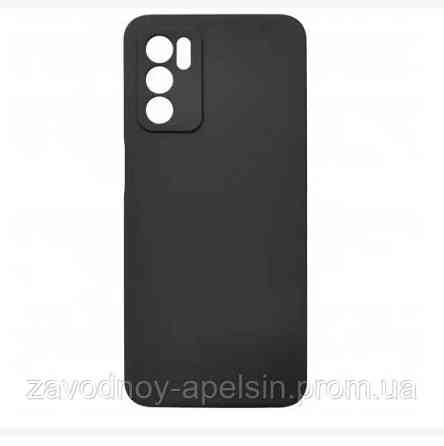 Oppo A16 Чохол силіконовий Захист камери (чорний) Одеса