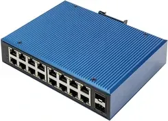 Комутатор Digitus Switch DN 651138 16 + 2 Porty 10 / 100 / 1000 MBit/s (DN651138) Київ - фото 1
