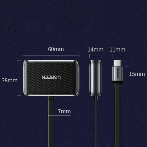 Перехідник USB 2.0 --> HDMI+VGA (HDMI 1.4b) CM303 чрний Ugreen (70549) Київ - фото 4