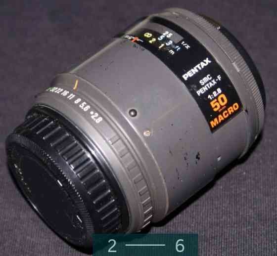 Объектив: Pentax - F 50mm. f/2.8 Macro. Харьков
