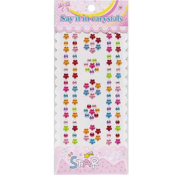 Наклейка камені "Зіроньки" XY-005 для авто, ноутбуків, телефонів Вид 2 Вінниця