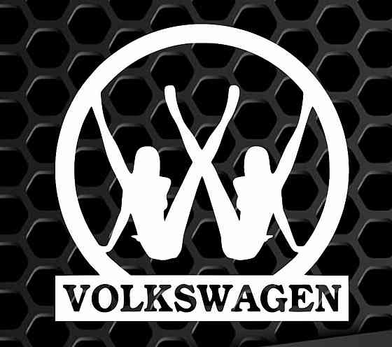 Виниловая наклейка на авто и любую поверхность в Любых размерах - VOLKSWAGEN Черновцы