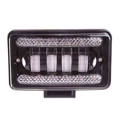 Фара рабочего света с ДХО LP-7716 HI+LOW 150x90x70 мм 9-36В 40Вт 6000К Харьков