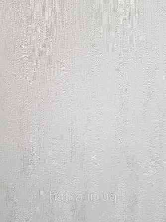 Шпалери метрові вінілові на флізеліні Sintra Structure однотонні мазки сріблясті білі 521106 Київ
