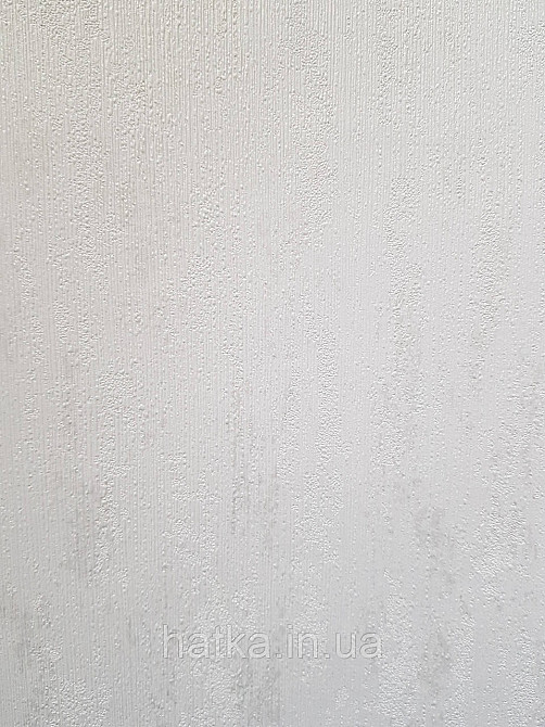 Шпалери метрові вінілові на флізеліні Sintra Structure однотонні мазки сріблясті білі 521106 Київ - фото 3