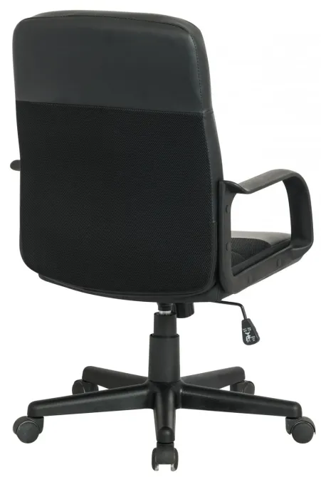 Офісне Крісло Керівника Richman Garri Пластик М1 Tilt Чорний Київ - фото 4