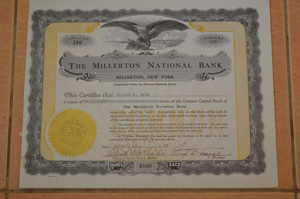 Акция. США. 1950 год №186 (Б-1) Полтава - изображение 1