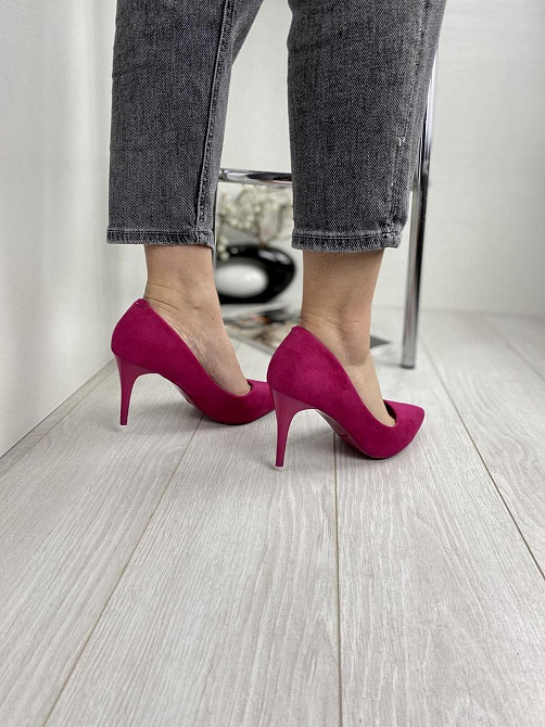 Comer Туфлі жіночі COMER малинові еко-замша 38р. ( ) Коломия - фото 7