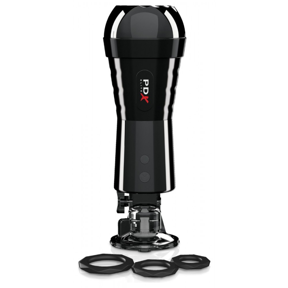 Мастурбатор з вібрацією Pipedream Extreme Elite Manhood Compressor Sex Aura Київ - фото 5