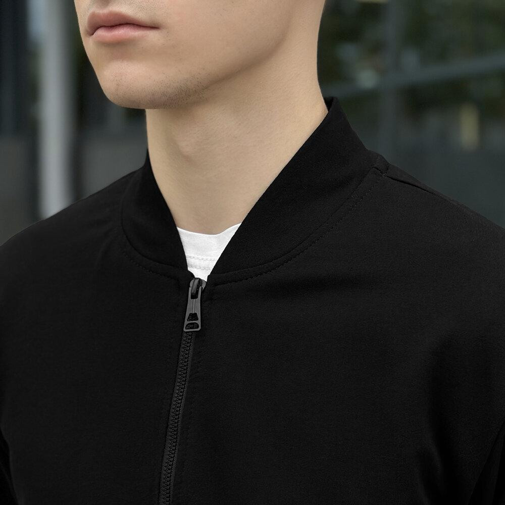 Чорний спортивний чоловічий костюм Pobedov Alpha. Комплект штани і кофта Київ - фото 6