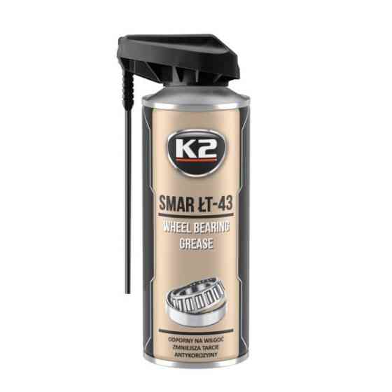 Мастило для підшипників K2 LT-43 Wheel Bearing Grease W135, 400 мл Ковель
