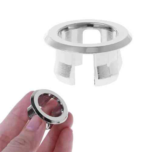 Кільце декоративне 30мм, 4шт, накладка на перелив раковини, універсальне Київ